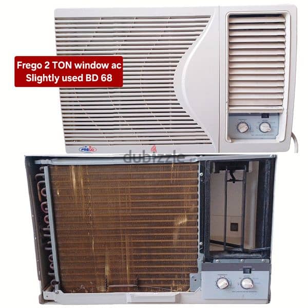 Smartech 2 ton split ac and other items for sale with Delivery fixing 1