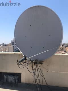 Airtel dish & Arabsat ,Nilesat receiver sale & fixing & servicing