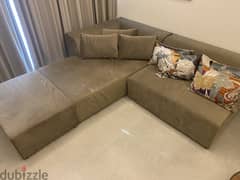 L shaped corner sofa 0