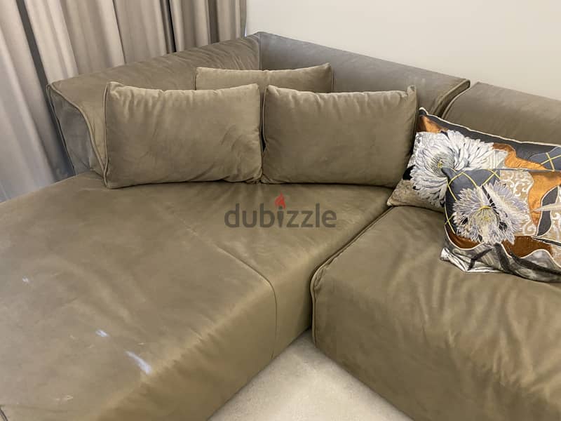 L shaped corner sofa 2