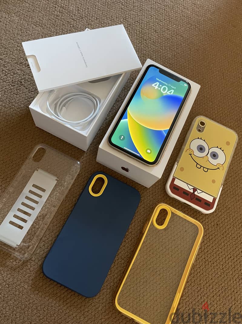 Iphone xr and apple watch 6