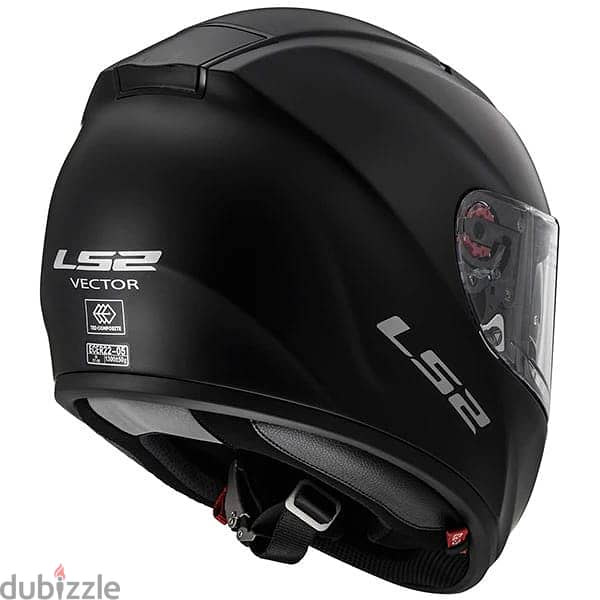 LS2 Vector Evo full face motorcycle helmet خوذة دراجة نارية 1