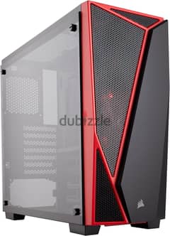 CORSAIR Carbide SPEC-04 Mid-Tower Gaming Case, Tempered Glass- Red 0