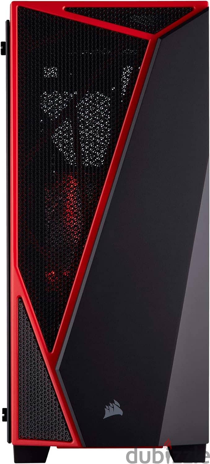 CORSAIR Carbide SPEC-04 Mid-Tower Gaming Case, Tempered Glass- Red 2