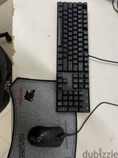Redragon K551-2 RGB Mitra Keyboard And Logitech G703 Mousr 0
