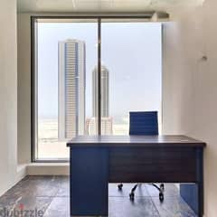 Getҭ your Commercial office in Fakhroo tower for 104BD monthly.