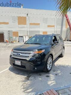 FORD EXPLORER XLT 2014 FULL OPTION CLEAN CONDITION LOW MILLAGE 0