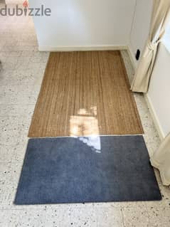 Ikea rugs x2