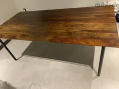 Dining table Rectangular, Oak wood 0