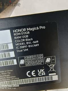 Honor Magic 6 Pro for Exchange