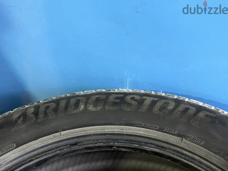 255/55/20 used Bridgestone 4 Tyres good condition 2