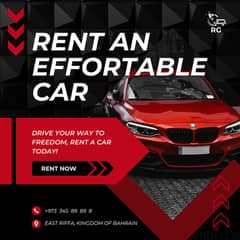 CAR RENT: Cheap Price + Good Car + Free maintenance