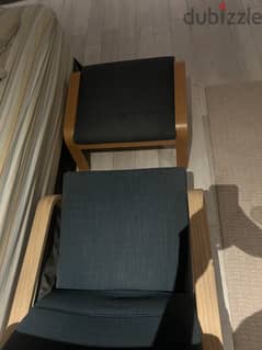 Chair with Leg Rest