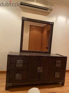 Dressing Table with Side Drawers (Reduced Price, Further Negotiable)