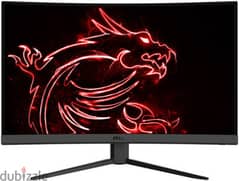 MSI 2k Gaming monitor Curved 27inch 170 HZ