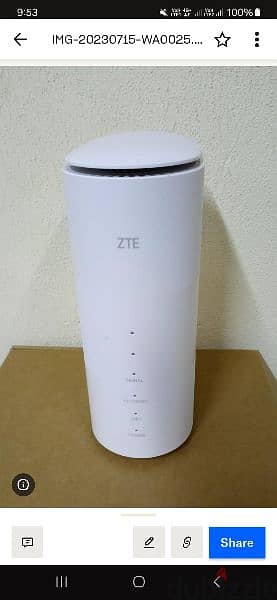 Unlocked  ZTE 5G CPE Router