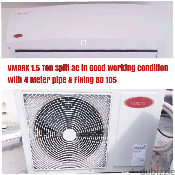 Singer window ac and other items for sale with fixing 13
