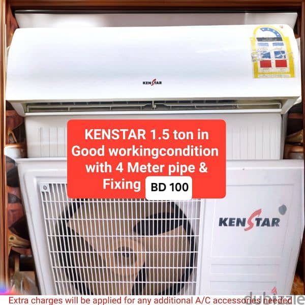 Singer window ac and other items for sale with fixing 14