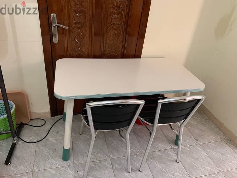 multipurpose table with 2 chairs for sale 1