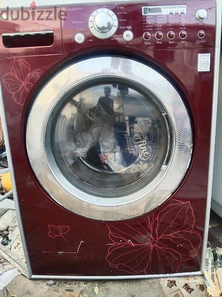 12 kg lg washing machine with daryer big size also for big family 4