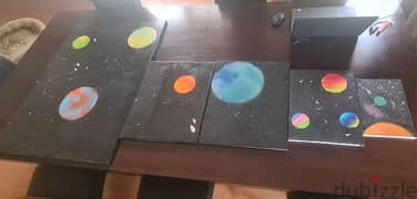 Solar System Canvas Paintings 0