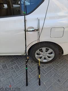 fishing rods and fishing reels- med set up & ultraligh UL set up/