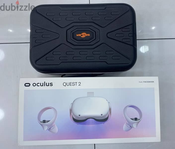 OCULUS GUEST 2 WITH EXTRA BATTERY CASE 1