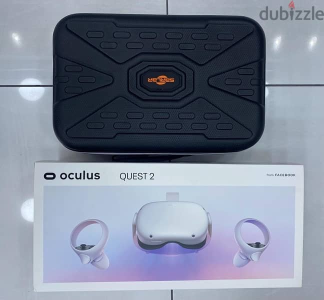 OCULUS GUEST 2 WITH EXTRA BATTERY CASE 2