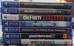 Ps4 & Ps5 games for sale