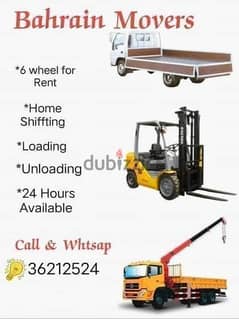 Six wheel for rent home shfiting delivey 36212524