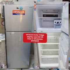 Hitachi fridge cooking range and other household items for sale