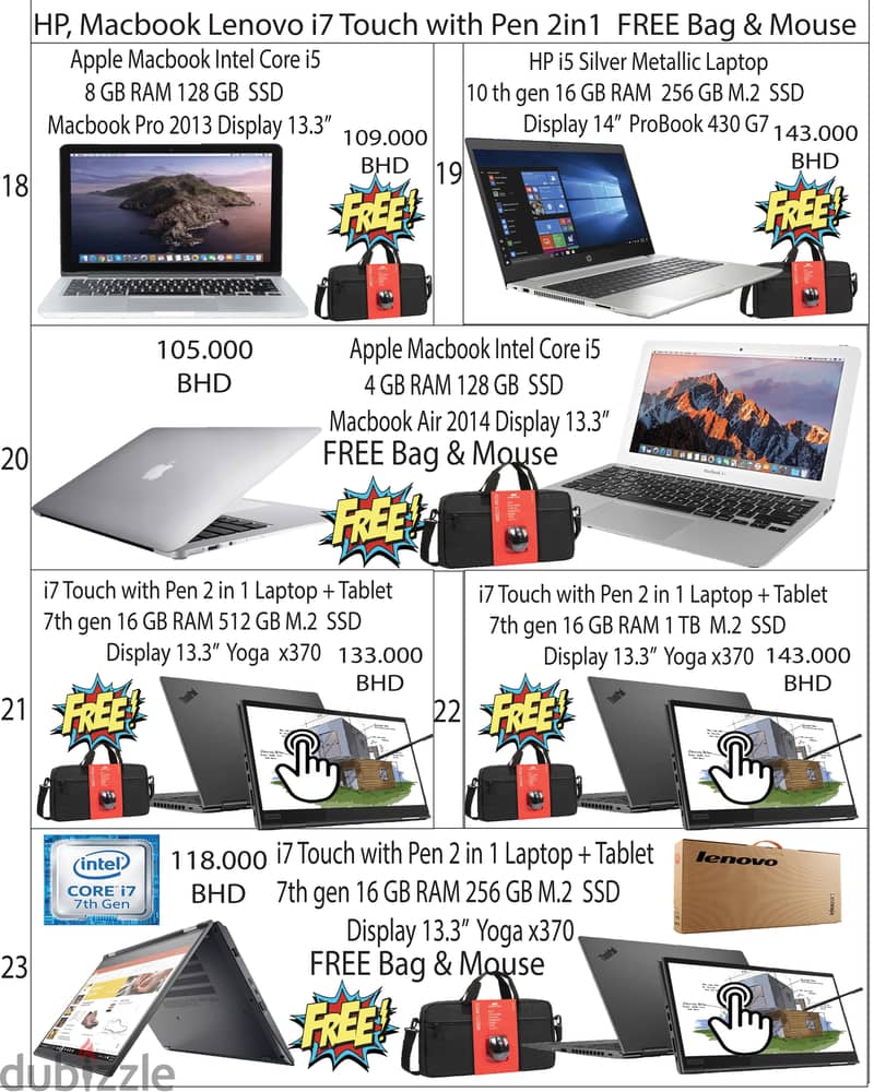 DELL,Acer & Lenovo Laptops In Low Price Core I7,i5 8th,7th & 6th Gen 3