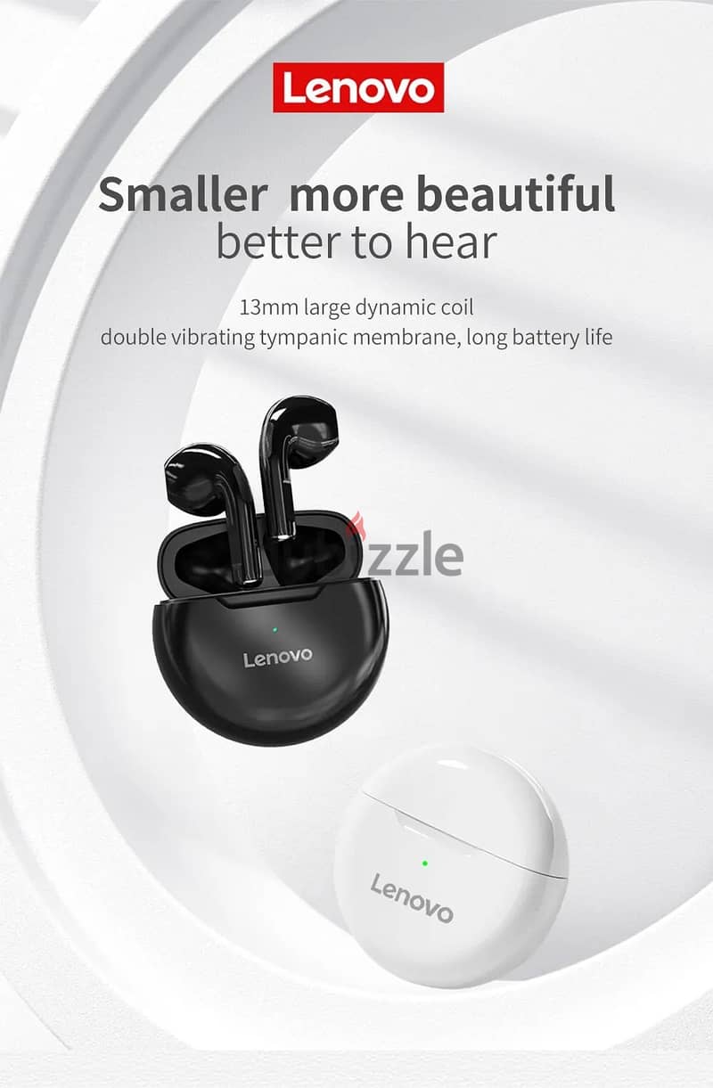 Brand New Lenovo Wireless EarBuds TWS 5.0 for just 5.99BD 7