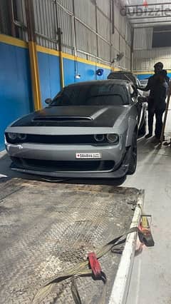 Dodge Challenger RT V8 2017 Hellcat body kit 0