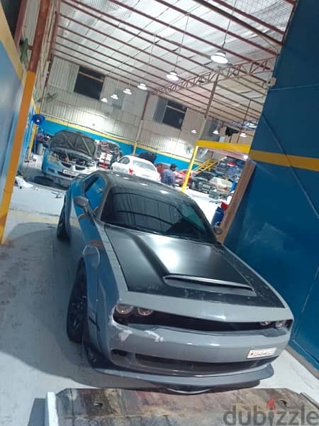 Dodge Challenger RT V8 2017 Hellcat body kit 1