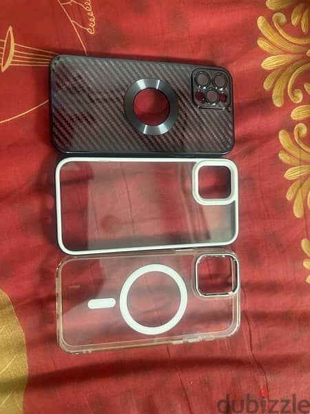 I phone 12 pro  cover  one new and another 12 some days use 0