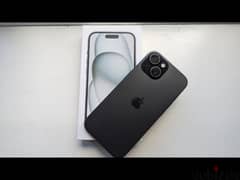 New Iphone 15 128 Gb black colour with warranty