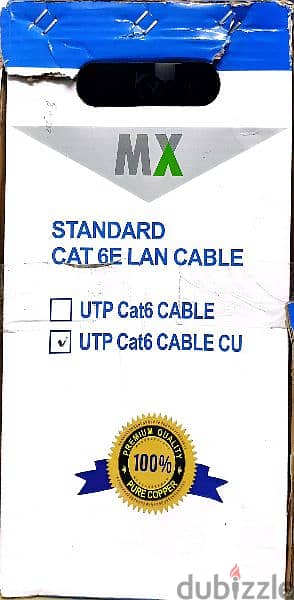 MX 305M CAT6 UTP Cable (Full Copper)- Brand New 1
