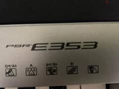 Yamaha PRSE353 Portable Keyboard