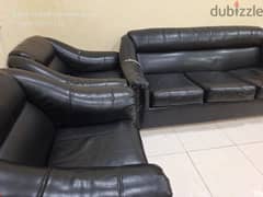 Leather sofa set 40BD