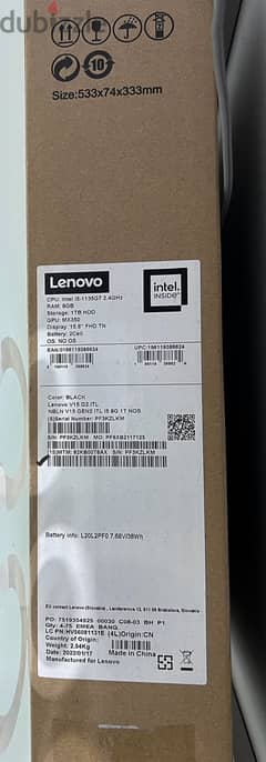 Lenovo Laptop i5 15.6" 1TB HDD