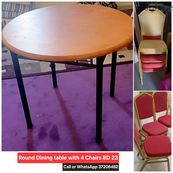 Dining table wooden and other items For sale With Delivery 19