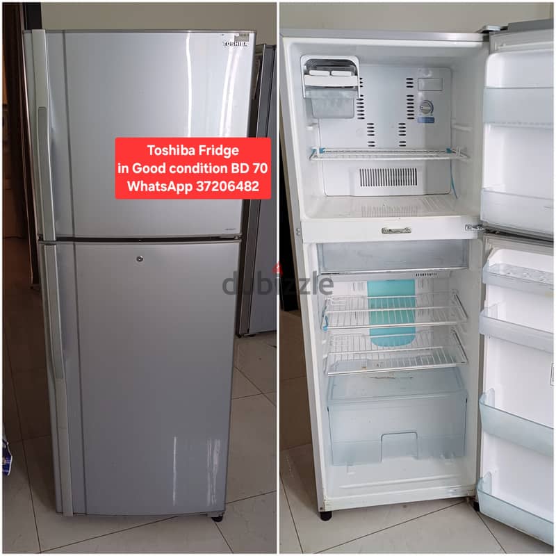 Toshiba fridge and other items for sale with Delivery 0