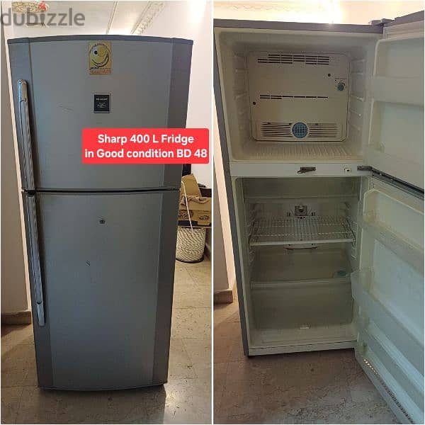 Toshiba fridge and other items for sale with Delivery 17