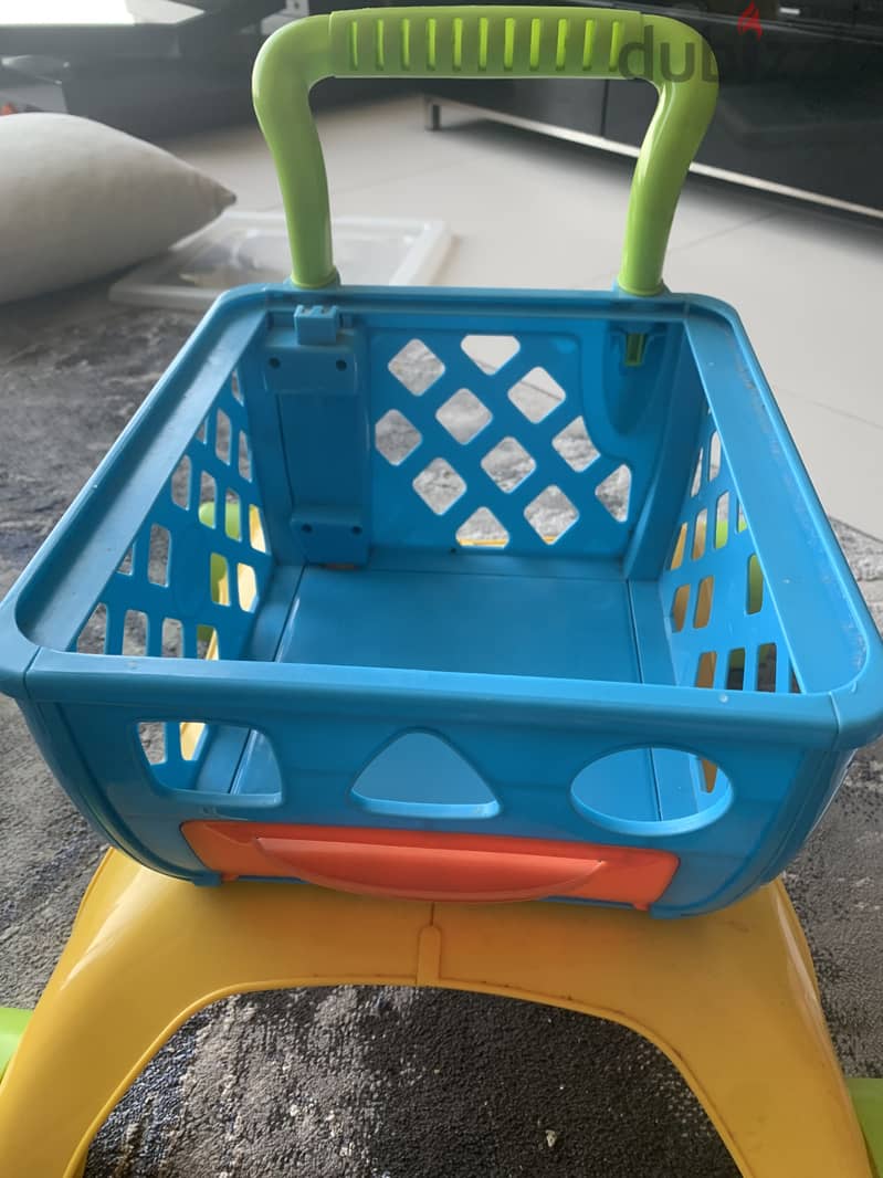 Bright starts baby cart and push toy 4