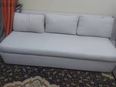 three seater and one seater sofa available in excellent condition