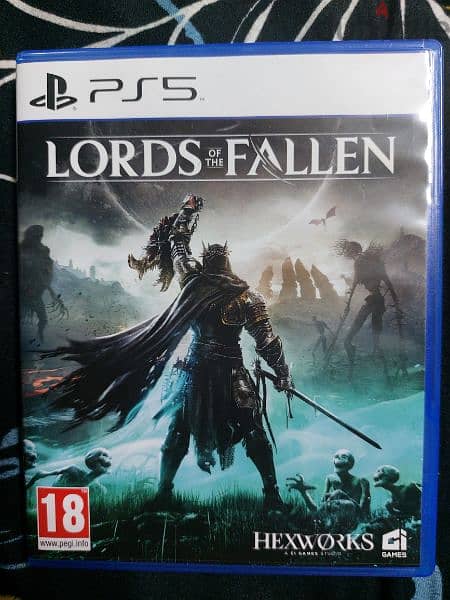 Lord of fallen ps5 18bd  very good condition 1