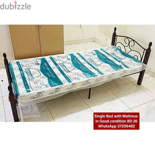 bed and mattress king size and other items for sale with Delivery 13