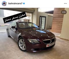very very clean and only 53k BMW 630i convertible , 6 cylinders 0