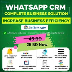 WhatsApp CRM COMPLETE BUSINESS SOLUTION 0